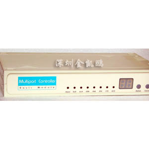 MOXA  多串口卡  C32080T 机架型连接盒