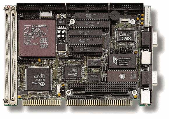 工控主板  SSC-486H 半长CPU卡