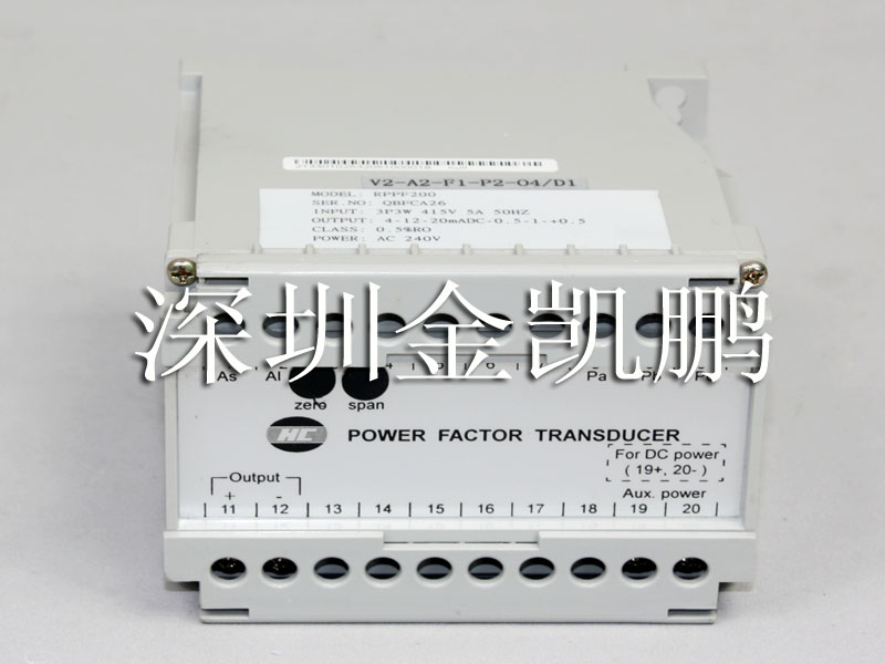 HC(祥正电机）  功率因数变送器  RPPF200 