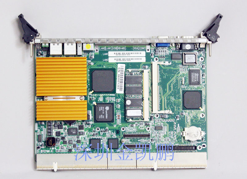 凌华  6U 单槽低功耗Pentium-III CompactPCI主板  cPCI-6760D